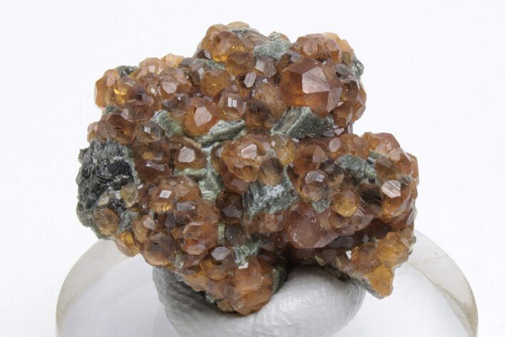 Spessartine Garnets On Muscovite - China #212280